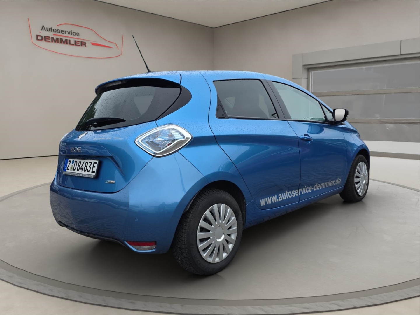 Renault ZOE 41KWh (Kaufakku),Navi,Climatronic,Tempomat, lightning-blau – Bild 5
