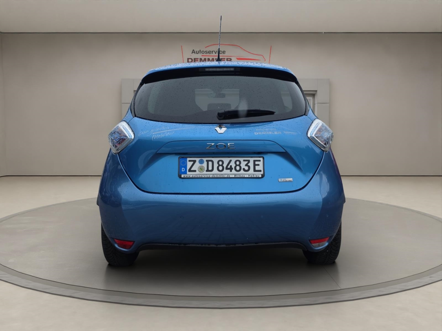 Renault ZOE 41KWh (Kaufakku),Navi,Climatronic,Tempomat, lightning-blau – Bild 6