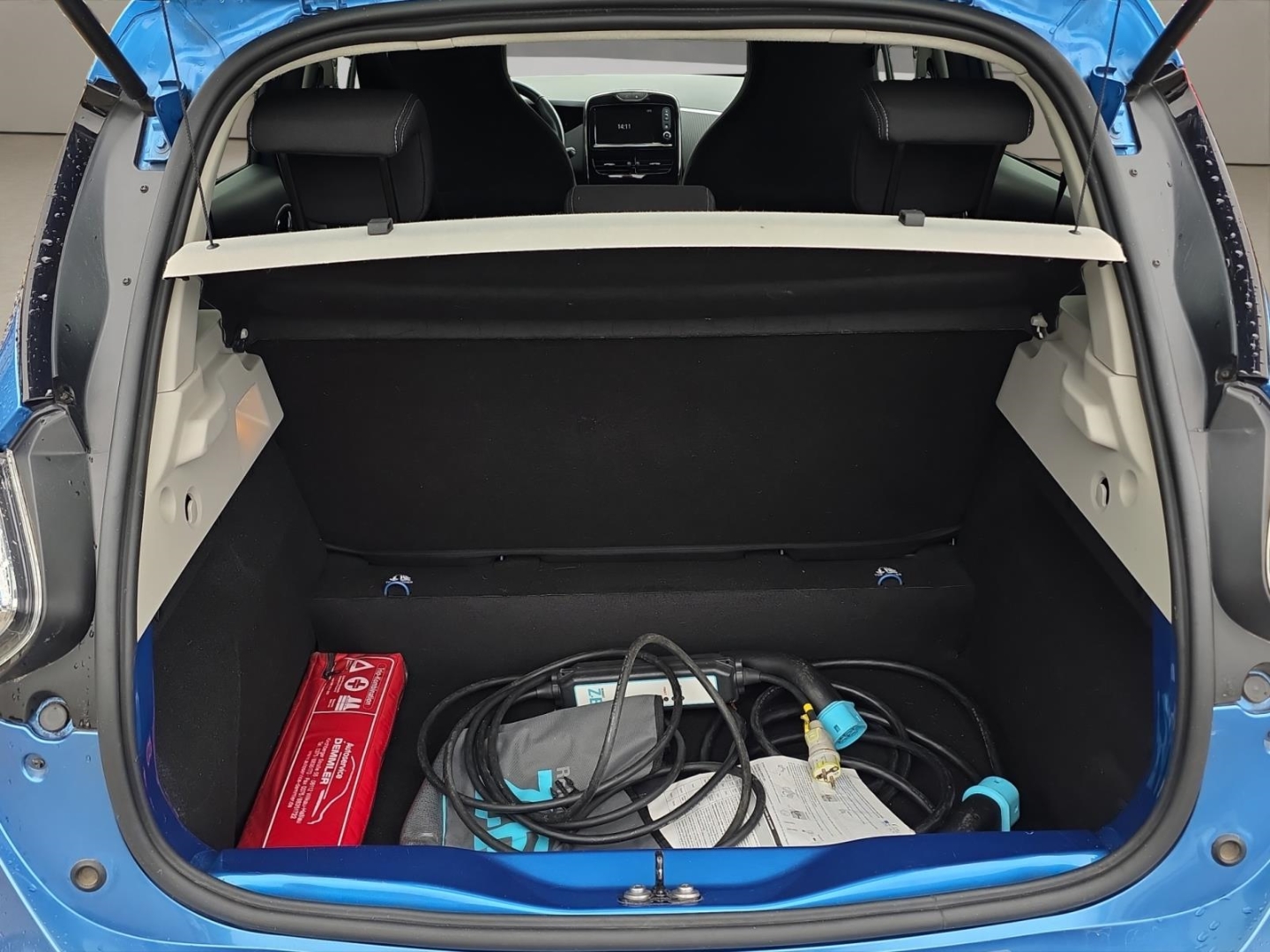 Renault ZOE 41KWh (Kaufakku),Navi,Climatronic,Tempomat, lightning-blau – Bild 12