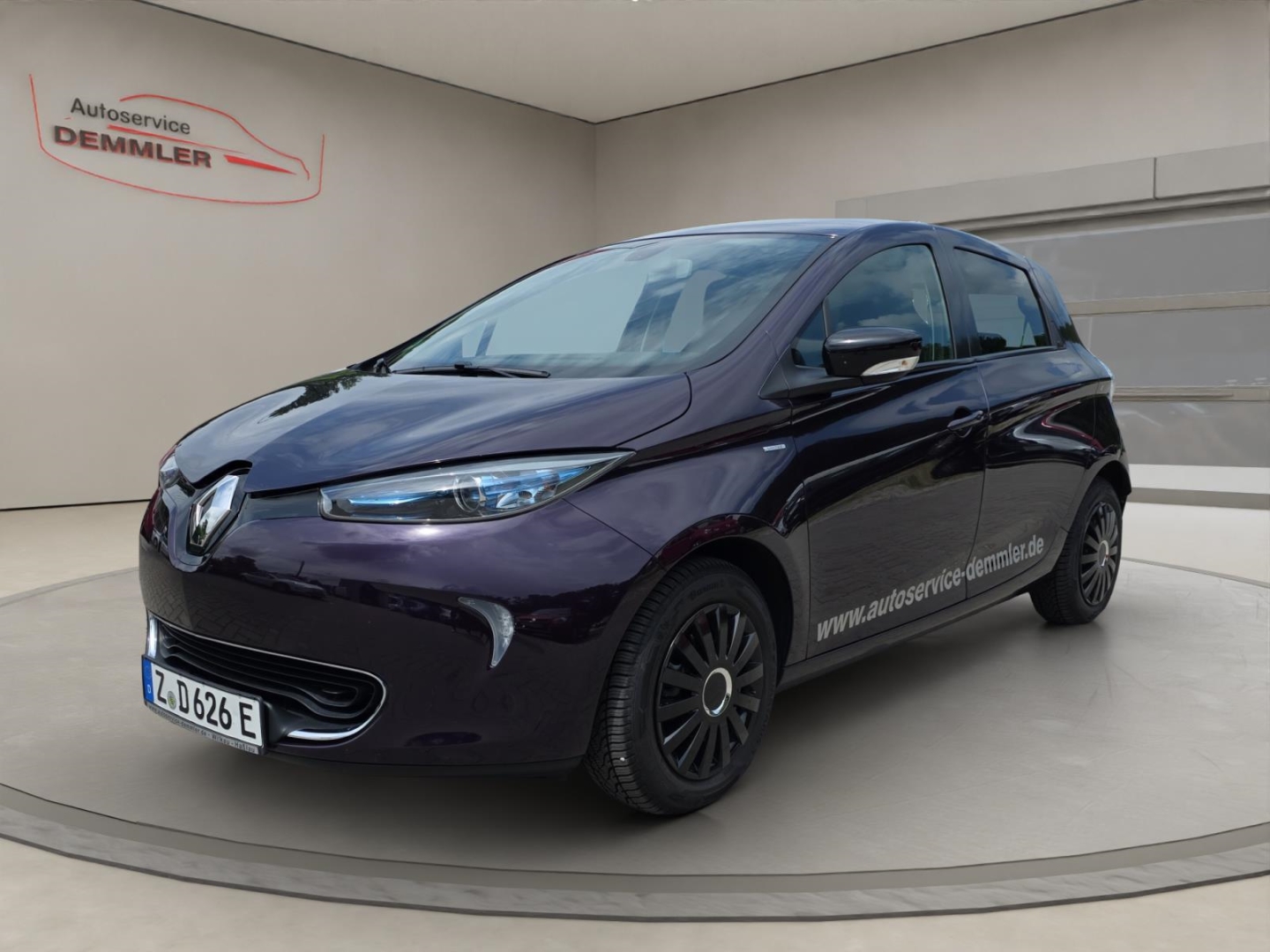 Renault ZOE 41KWh (Kaufakku),Climatronic,Navi,Rückfahrk.,Tempomat, heidelbeerlila (violett)