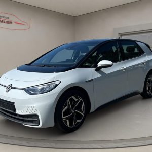 VW ID.3 Pro S 77 kWh, ACC,LED,Tempomat,Sitzheizung,Climatronic, gletscherweiß metallic