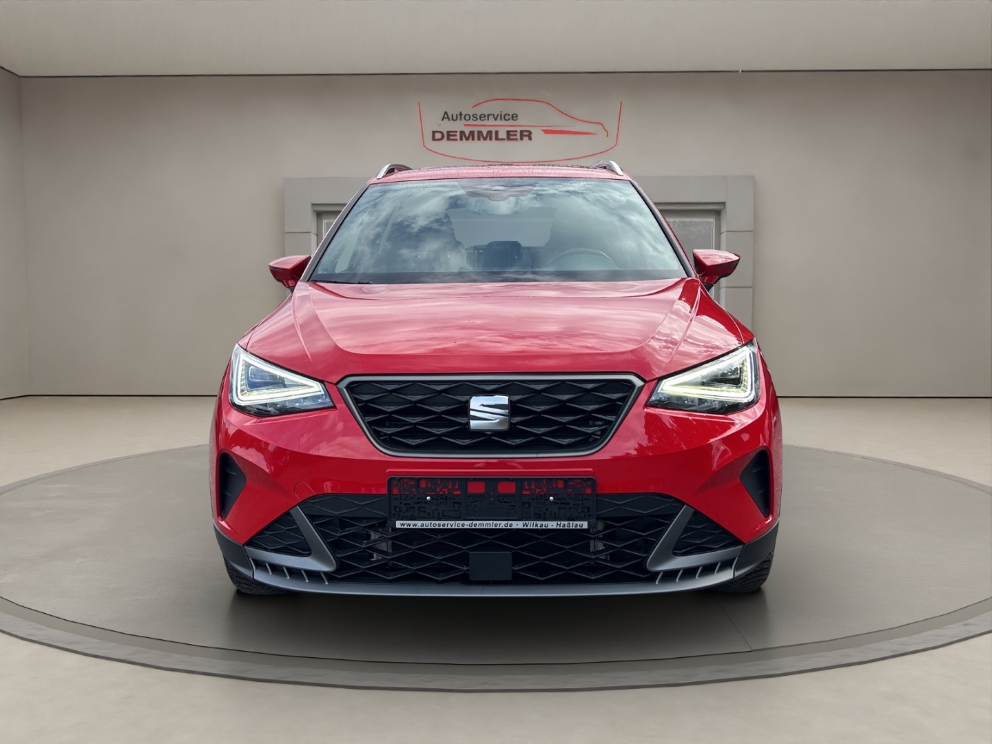 Seat Arona FR ,LED,Climatronic,Navi,Tempomat,DAB,Parksensoren, reinrot – Bild 2