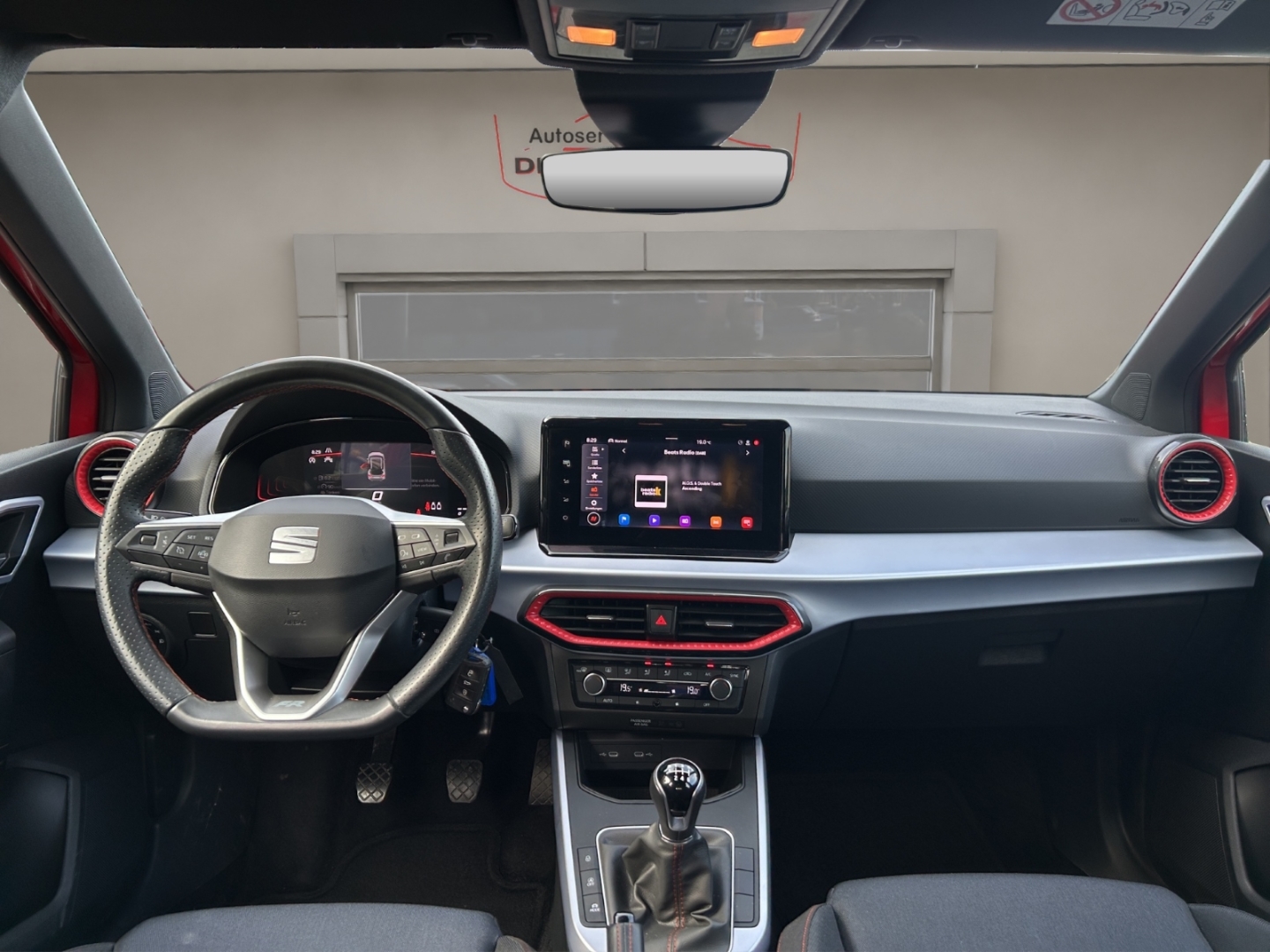 Seat Arona FR ,LED,Climatronic,Navi,Tempomat,DAB,Parksensoren, reinrot – Bild 11