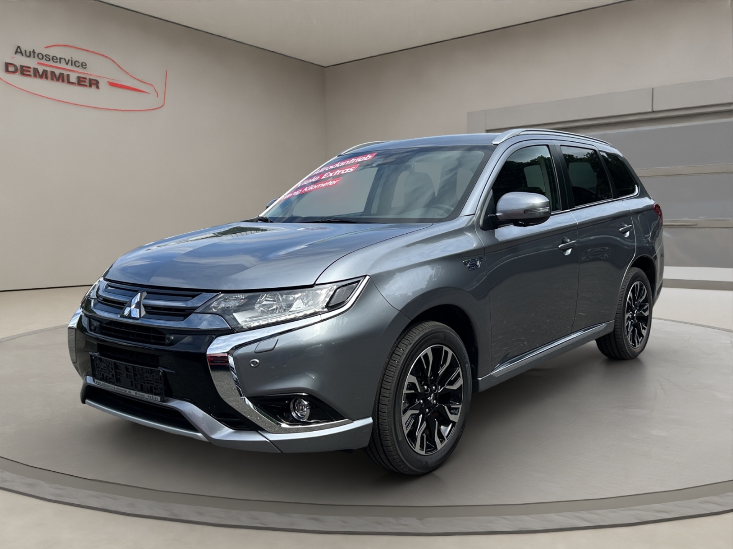 Mitsubishi Outlander PHEV,4x4,Navi,ACC,Navi,Pano-Dach,Standheizung,Rückfahrkamera, platinum-grau (m)