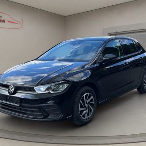 VW Polo VI,Navi,LED,Climatronic,Tempomat,PDC,App-Connect, deep black perleffekt (schwarz)