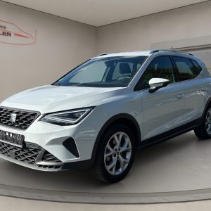 Seat Arona FR,LED,Navi,Klima,Tempomat,R.-Kamera,Sitzheizung, nevada weiss