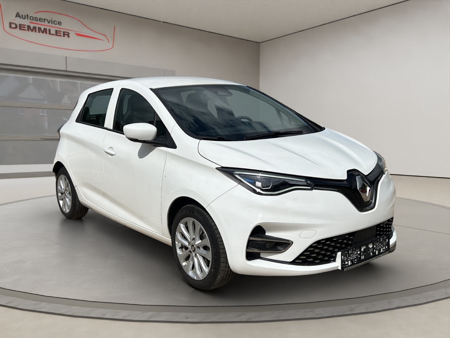 Renault ZOE 52kWh,LED,Climatronic,Sitzheizung,Navi,R.Kamera, weiß – Bild 3