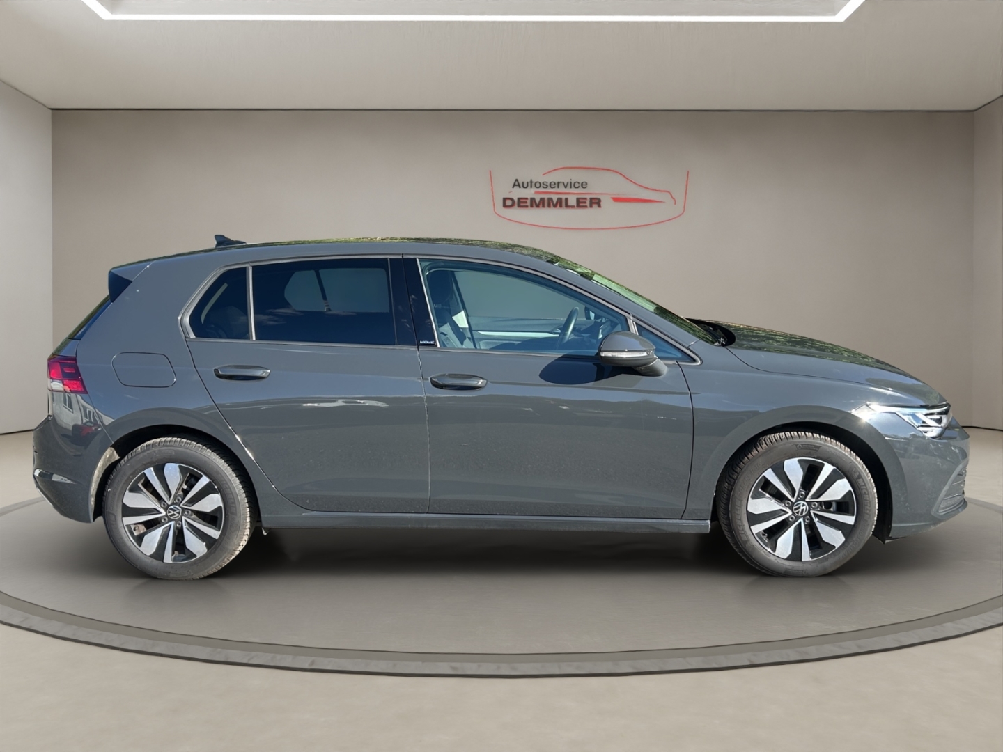 VW Golf VIII LED,ACC,Climatronic,App-Connect,Tempomat,PDC, uranograu – Bild 4