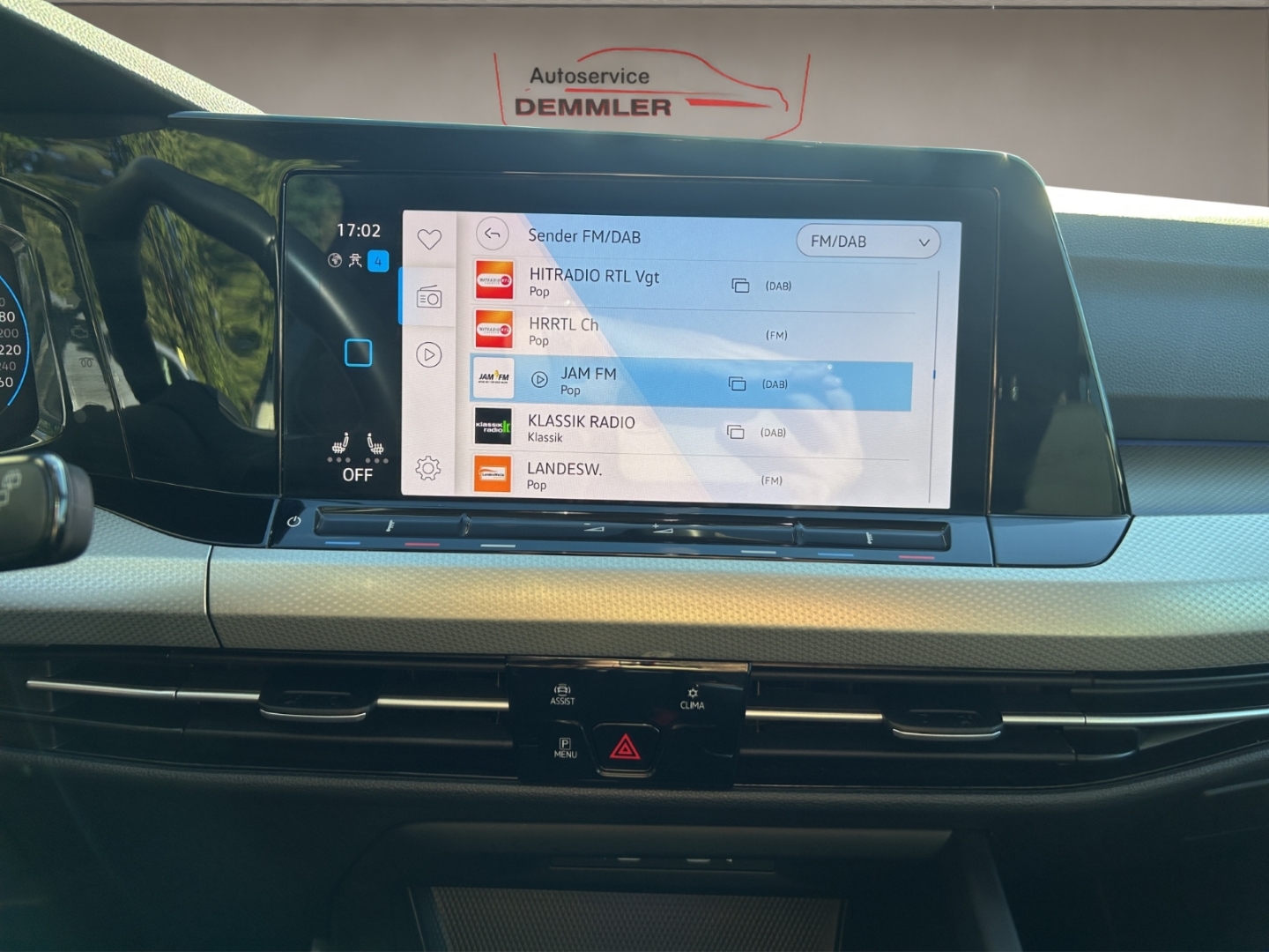 VW Golf VIII LED,ACC,Climatronic,App-Connect,Tempomat,PDC, uranograu – Bild 14