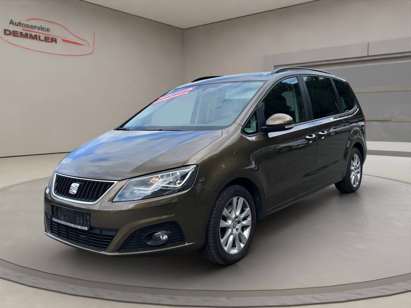 Seat Alhambra Style,AHK,Xenon,Climatronic,Dach+Schiebetüren elektrisch, boal (braun)