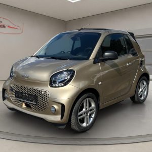 Smart fortwo cabrio electric,Tempomat,Sitzheizung,Klima, tridion-sicherheitszelle silber (gold)