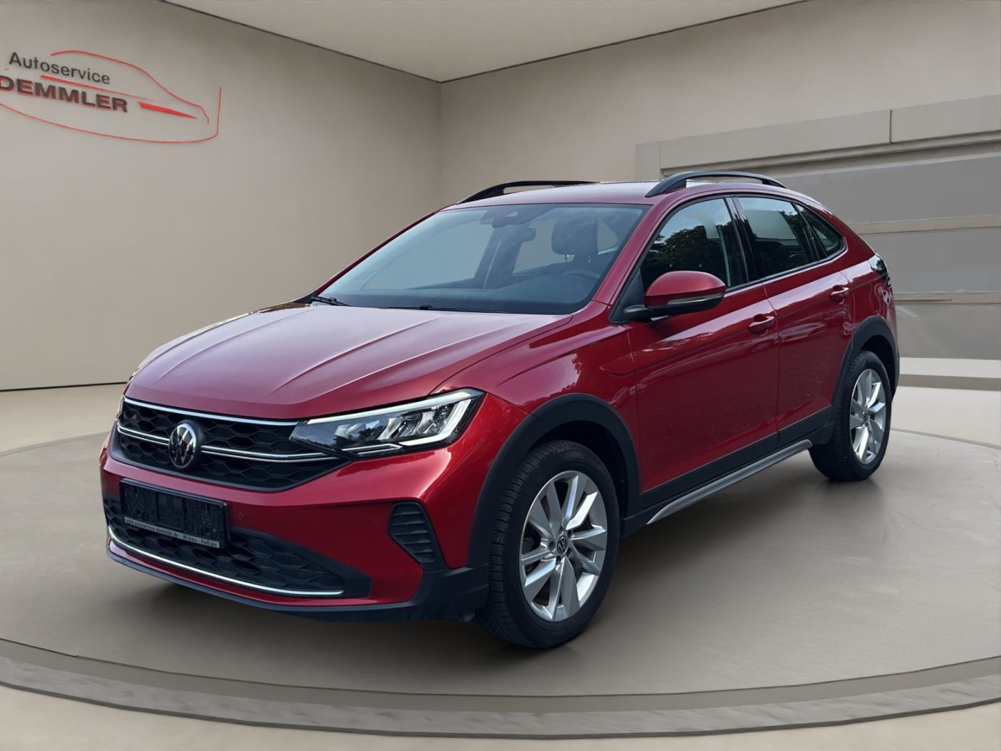 VW Taigo LED,Navi,Tempomat,App-Connect,PDC,Klimaautomatk, kings red metallic (rot)