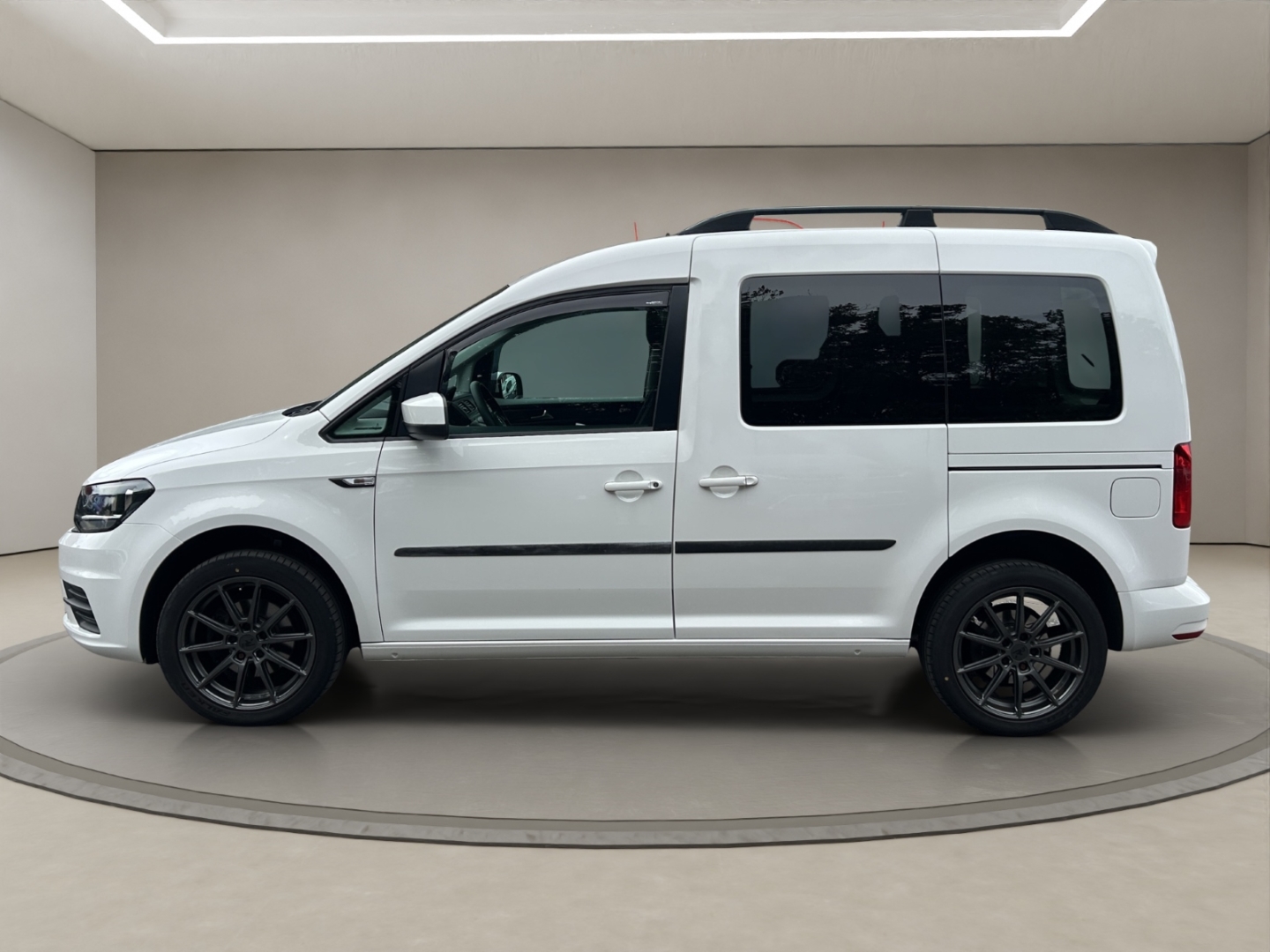 VW Caddy 2.0 TDI, Climatronic, Tempomat ,Parksensoren, candy-weiß – Bild 8