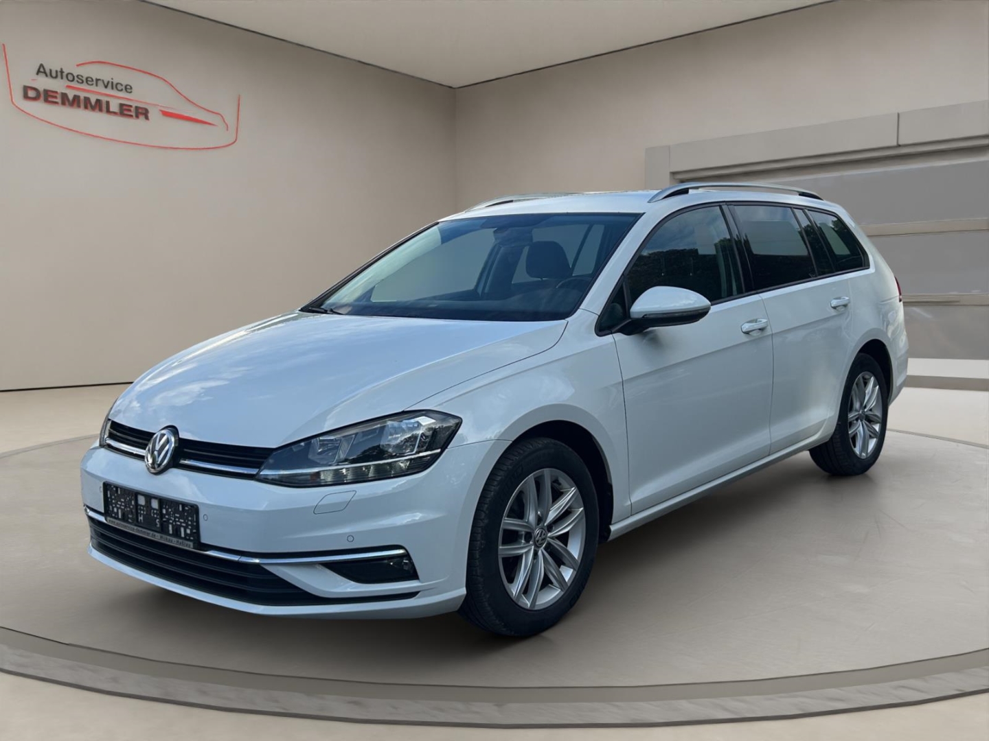 VW Golf VII 2.0 TDI, ACC,AHK,Navi,Climatronic,Winter-P.,Tempomat, pure white (weiss)