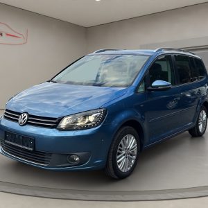 VW Touran Cup 7-Sitzer, AHK,Xenon,Sitzheizung,Tempomat, PDC, pacific blue metallic (blau)